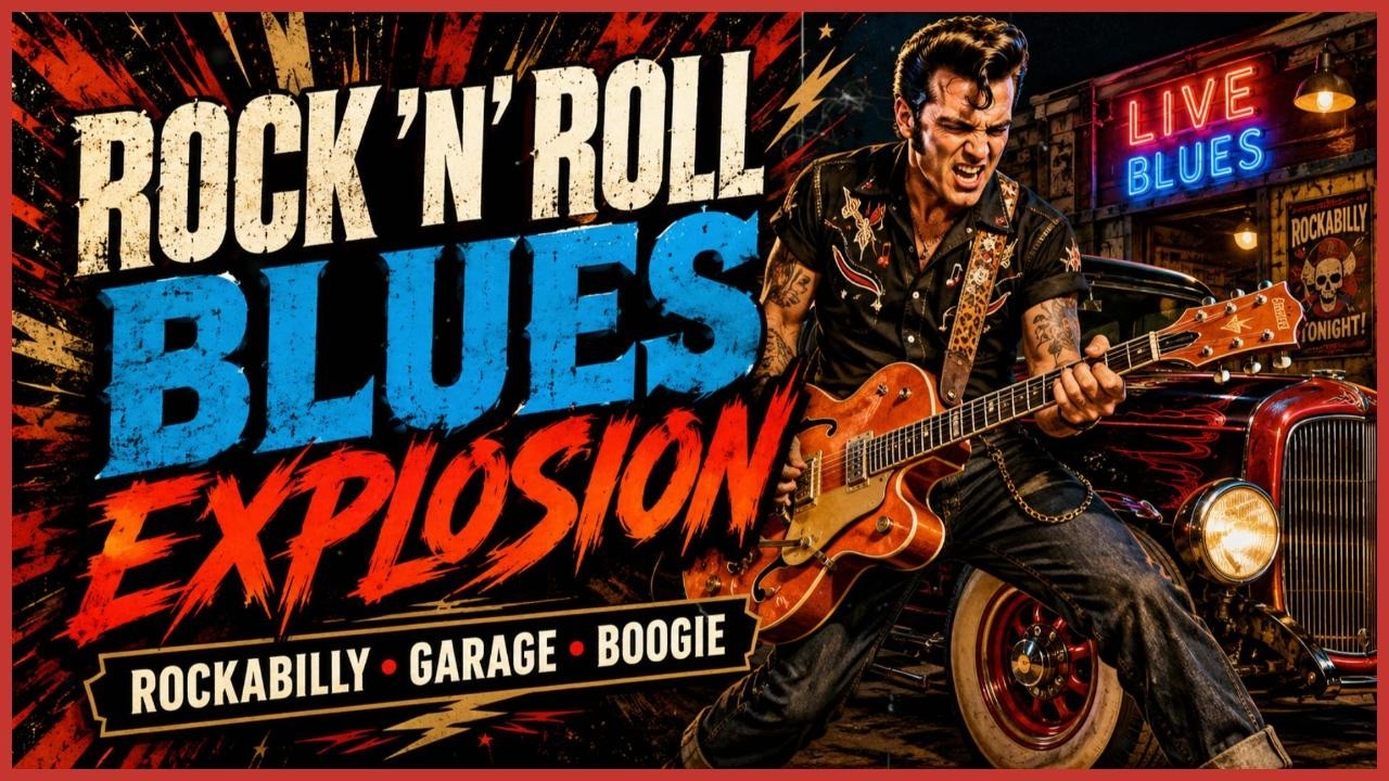 Rock 'n' Roll Blues Explosion | Wild Rockabilly Blues, Garage Blues Rock & High-Energy Boogie Rock