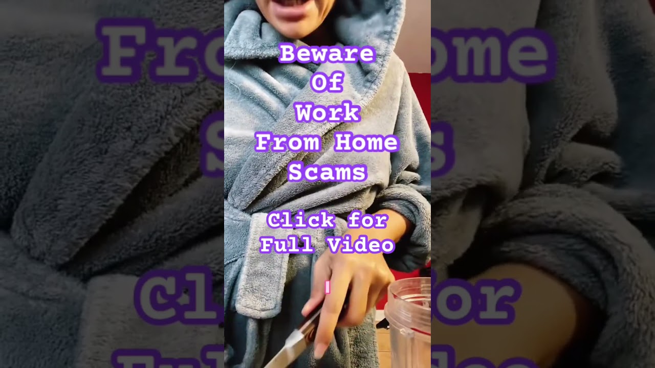 Exposing Work from Home Scam | Remote Job Scams BEWARE #workfromhomescams #workfromhomejobs #shorts