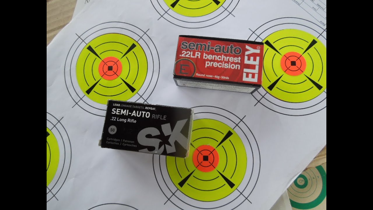Eley Semi Auto vs SK Semi Auto  In Kidd 10 22