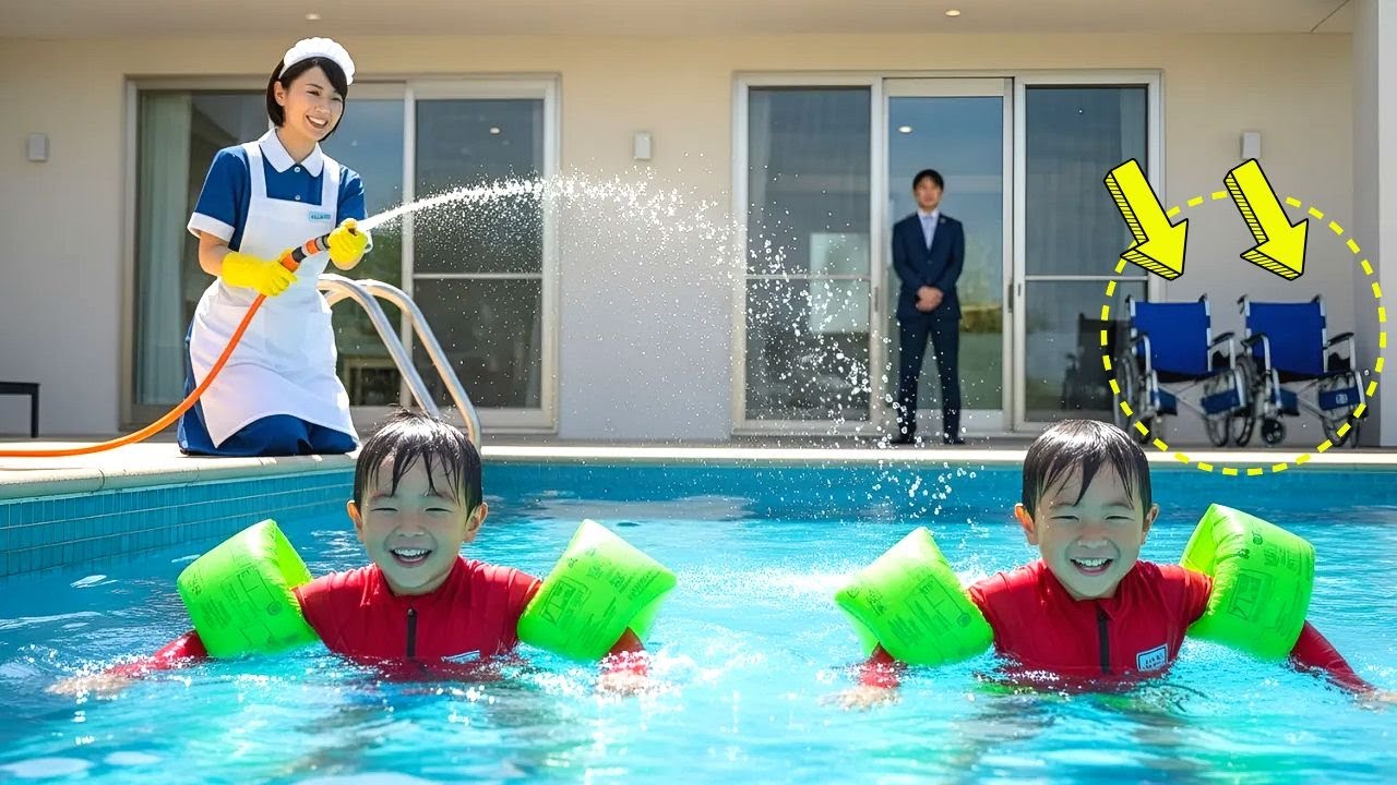 財閥の双子は、これまで一度も笑ったことがなかった。だが、彼がいつもより早く帰宅したその日、家政婦とともにプールで遊ぶ子供たちの姿を目にして、言葉を失った。