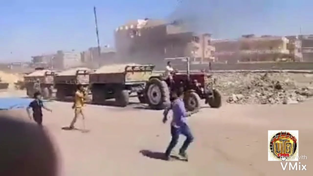 قوه الجرار الروماني ( تحدي صعب ) ٣ مقطورات