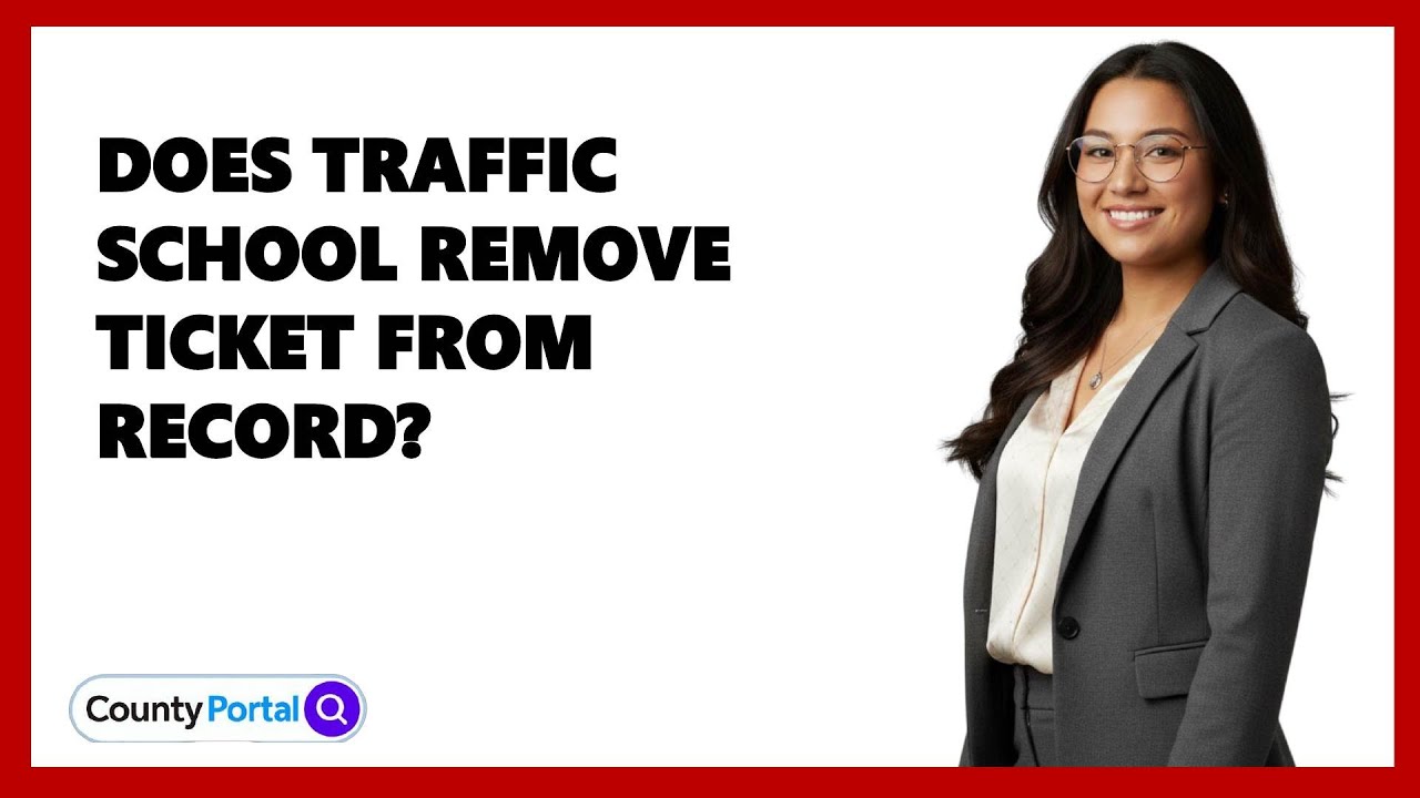 Does Traffic School Remove Ticket From Record?
