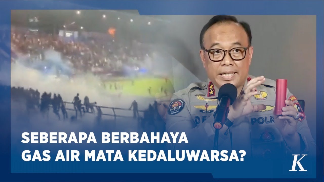 Polisi Akui Gunakan Gas Air Mata Kedaluwarsa dalam Tragedi Kanjuruhan