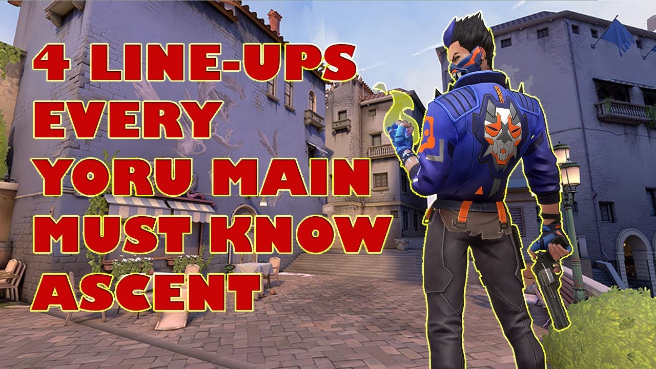 VALORANT YORU ASCENT - LINE-UPS EVERYONE SHOULD KNOW
