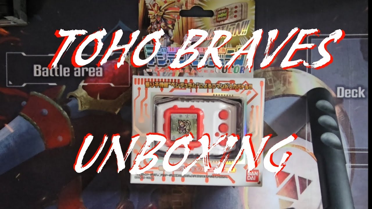 Digimon Pendulum Color #7 TOHO BRAVES!!! Unboxing and Start Up #digimon #vpet 