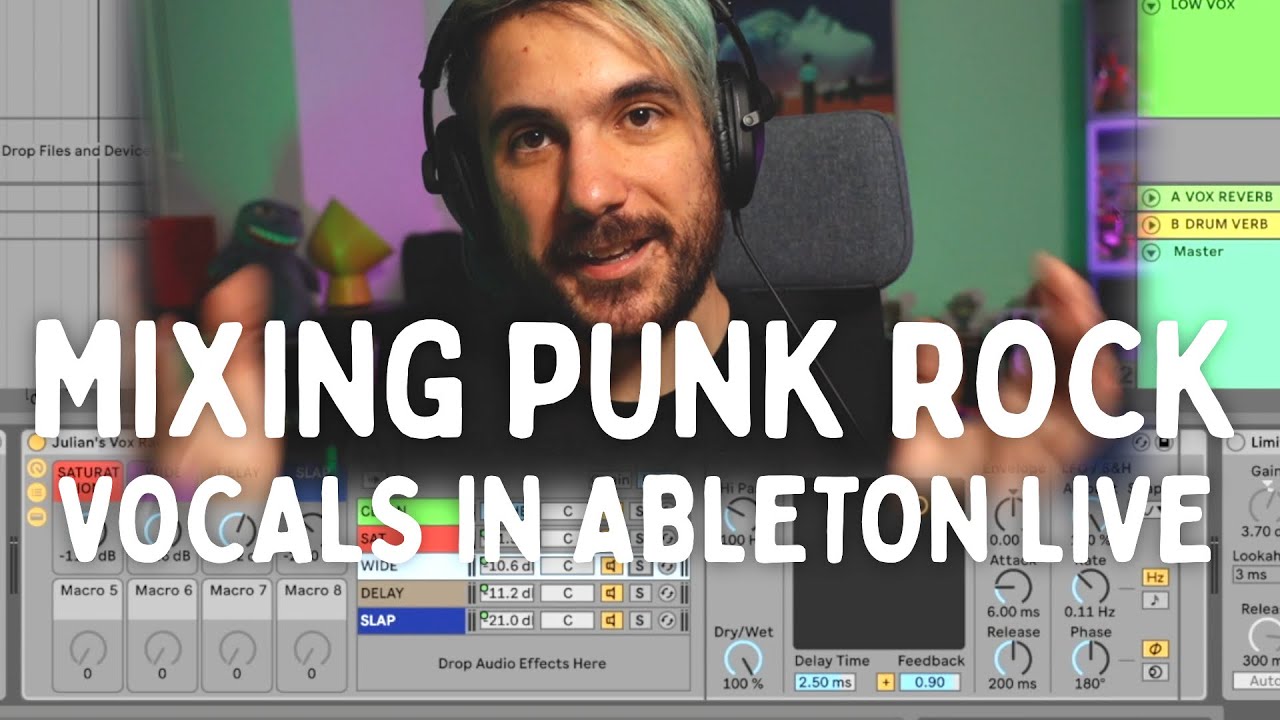 Mixing PUNK ROCK VOCALS in ABLETON LIVE! Is it possible?