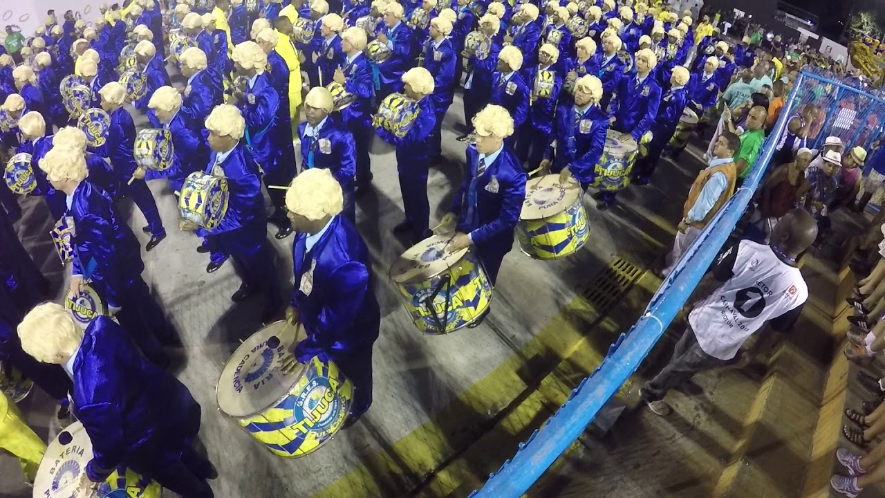 BATERIA PURA CADENCIA - TIJUCA - carnaval rio 2018