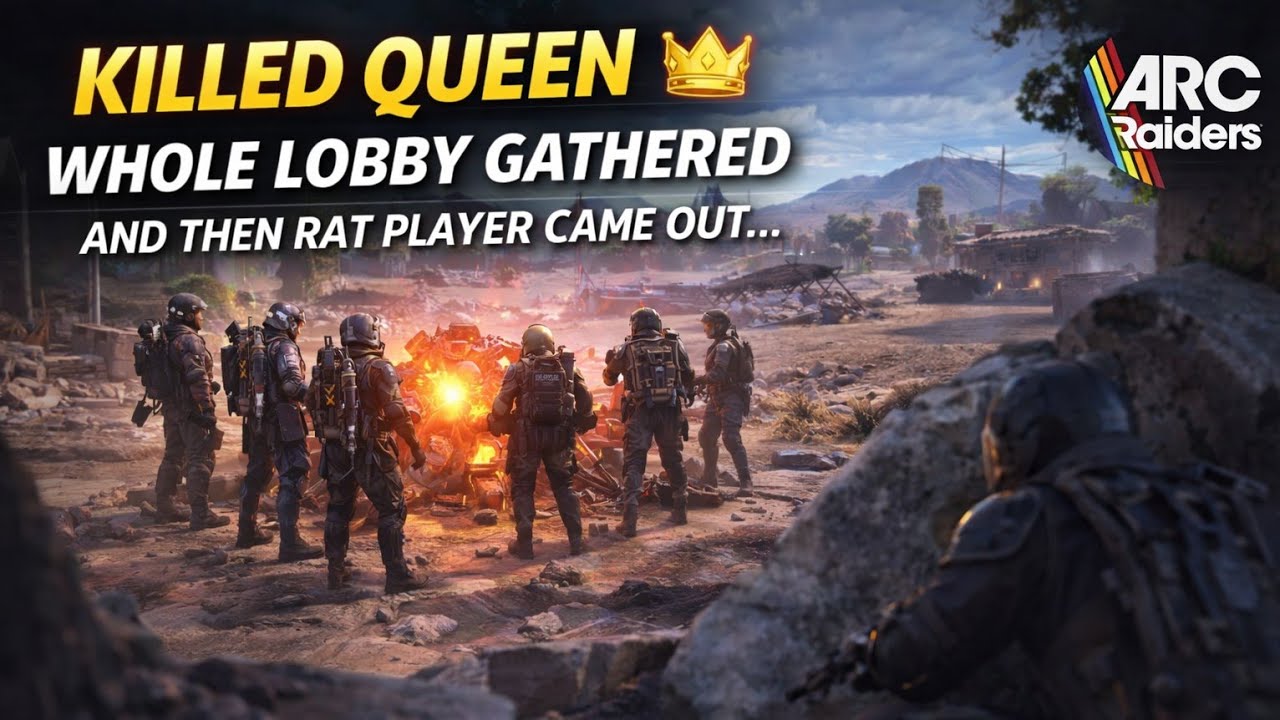 Killed the Queen 👑 | Whole Lobby Gathered… Then a RAT Player Appeared 😱