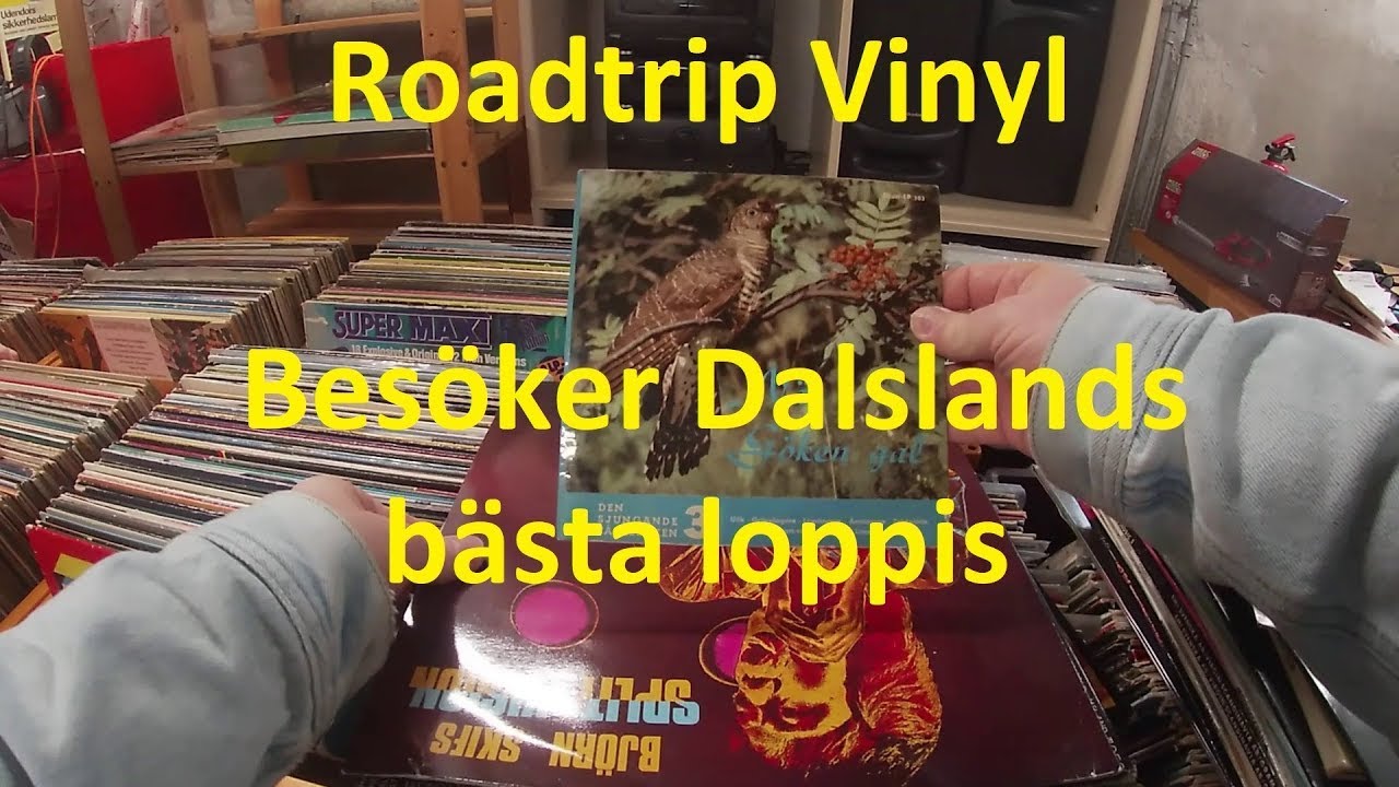 Roadtrip Vinyl  #2 - Besöker Dalslands Bästa Loppis (2021-10- 09)