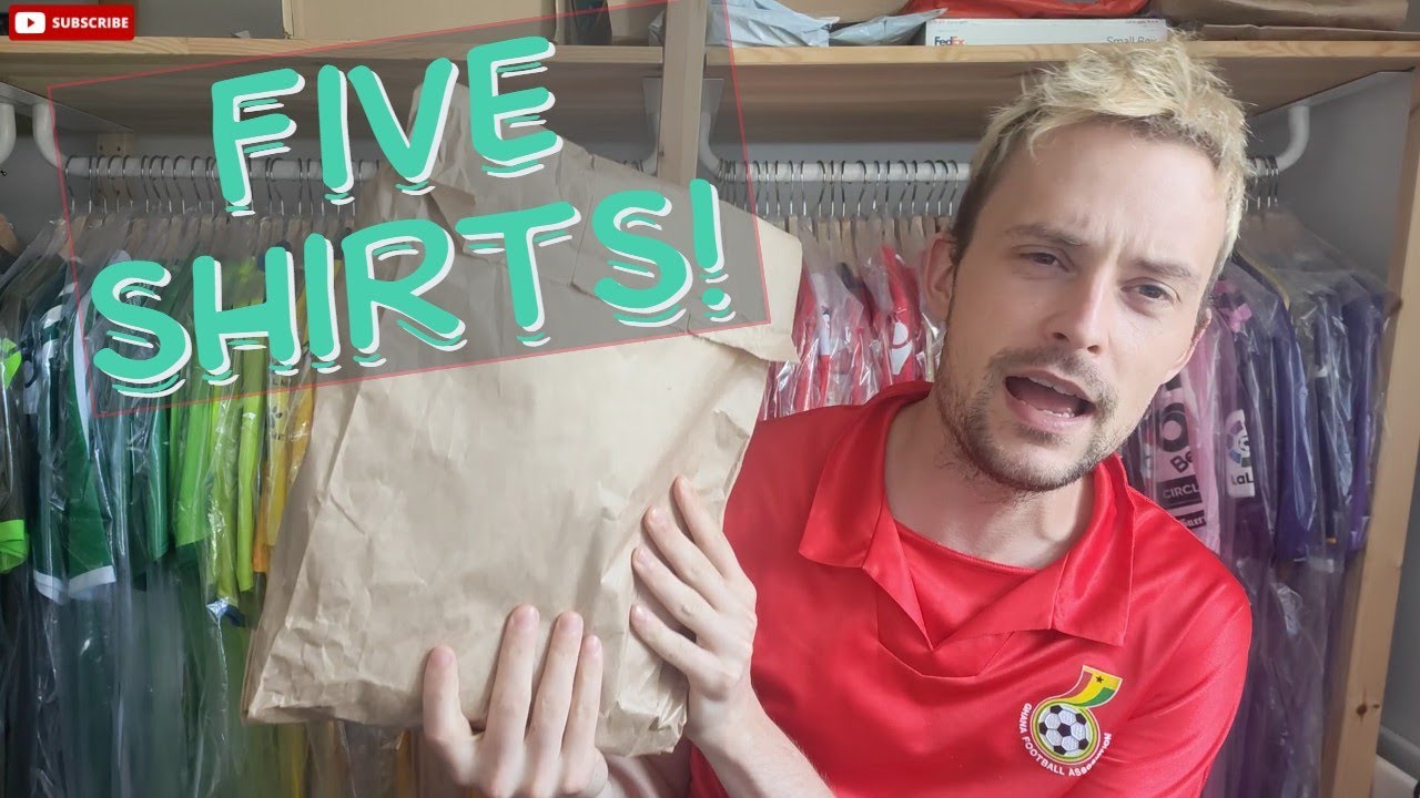Football Shirts 444-447 - My Classic Football Shirts Haul!
