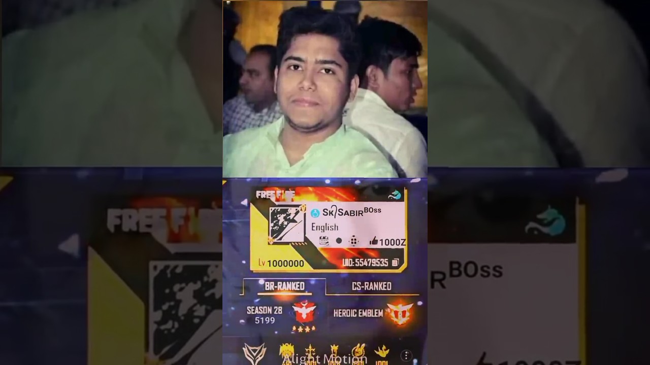 Sk Sabir Boss FF I'd 🍷🗿#shortsfeed #foryou #freefire #tranding