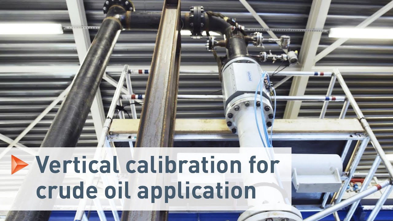 Astonishing vertical calibration of ALTOSONIC 5 flowmeter | KROHNE