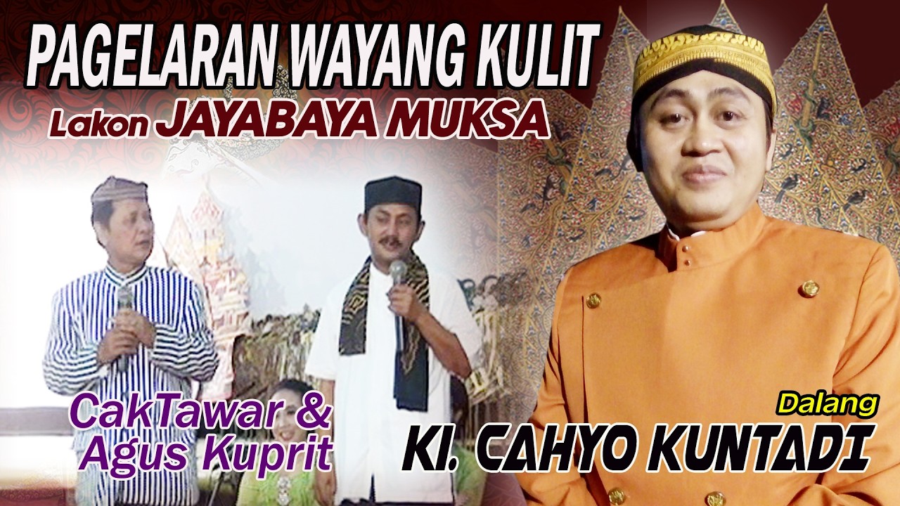 #LIVE Dalang Ki. CAHYO KUNTADI / Bintang Tamu CAK TAWAR & AGUS KUPRIT / Lakon JAYABAYA MUKSA