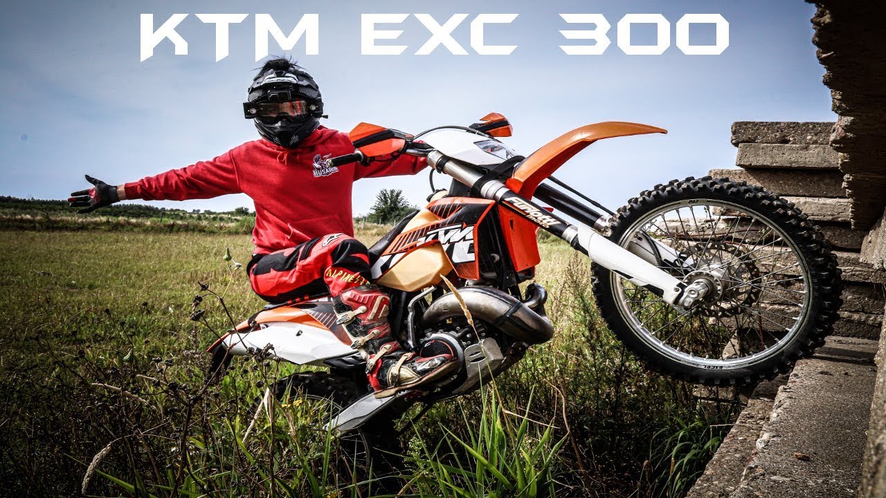 KUPIŁEM W CIEMNO KTM EXC 300 | PIERWSZA GLEBA *dziewczyna była w szoku*