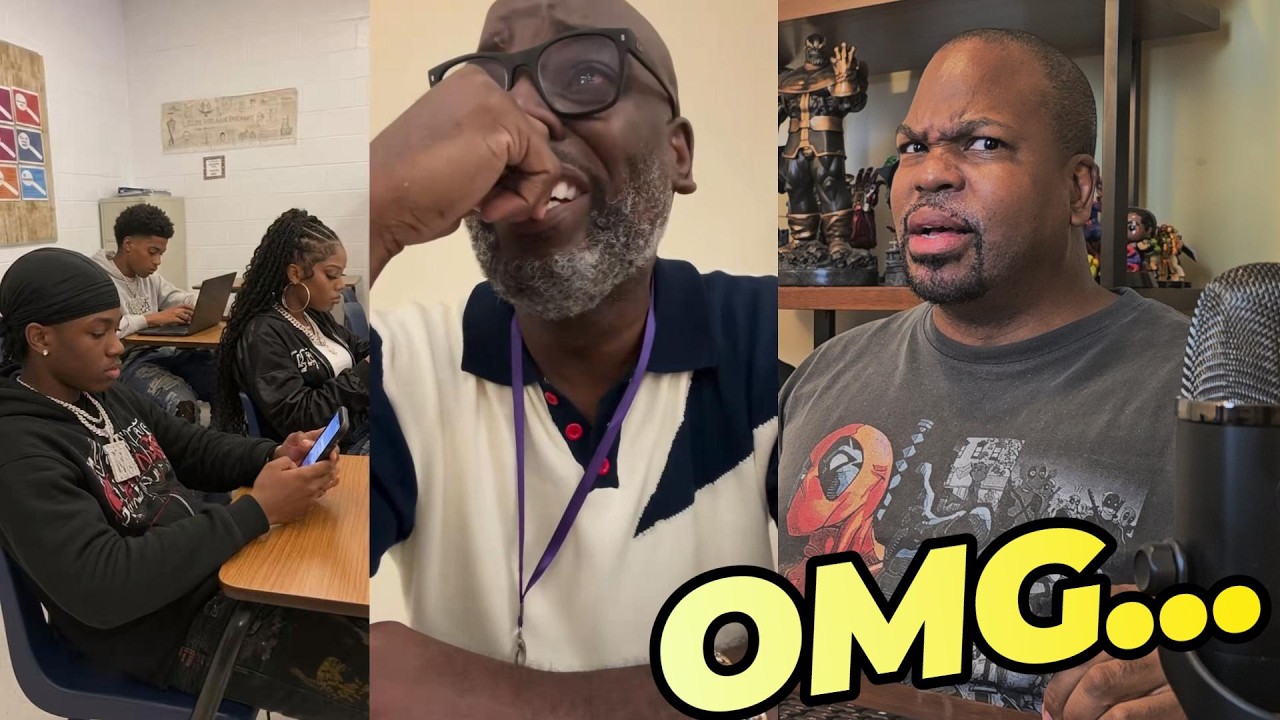 Teacher Breaks Down Crying Because his Black Students Can't Read!