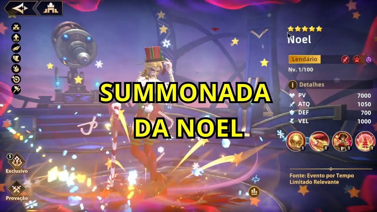 SUMMONADA DA NOVA LIMITADA NOEL | Infinite Magicraid