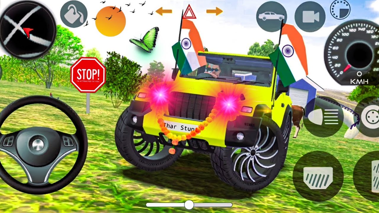 Dollar (Song) Modified Mahindra Thar😈 || Indian Car Simulator 3D || Android Gameplay Cars 3D #2026 
