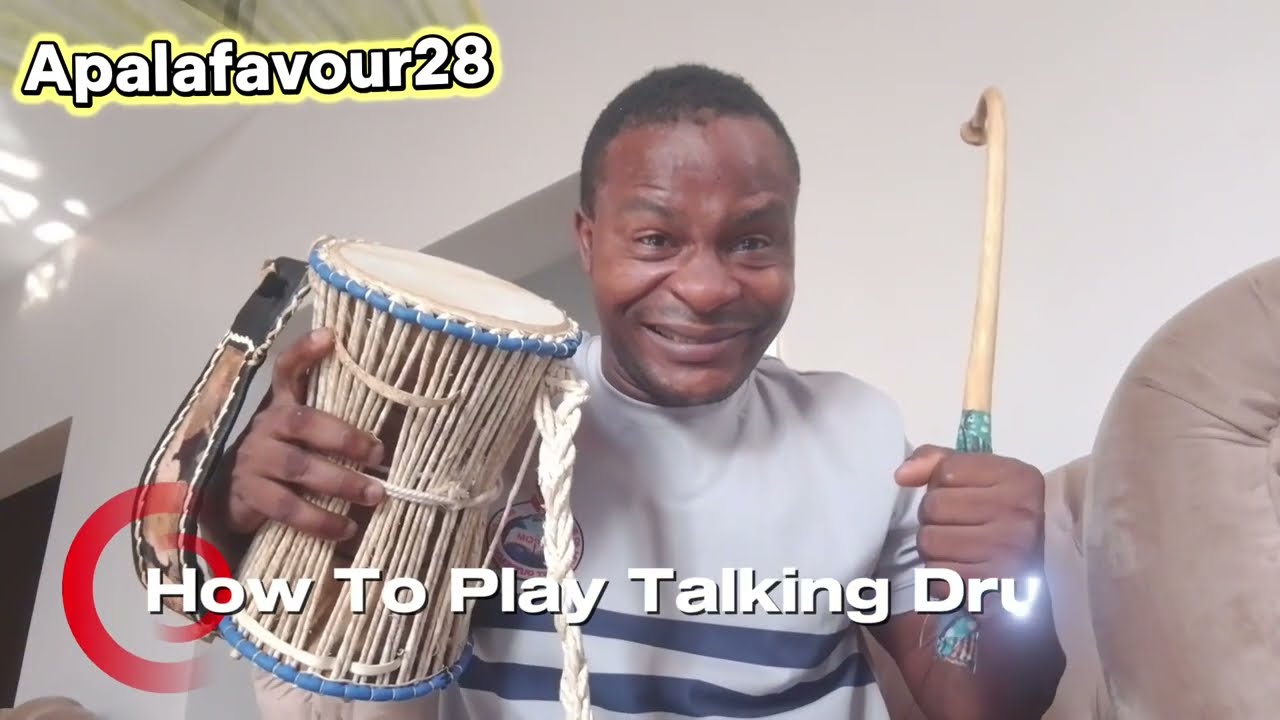 How To Play Talking Drum For Beginners #tutorial #usa #howto #rhythm #fyp 