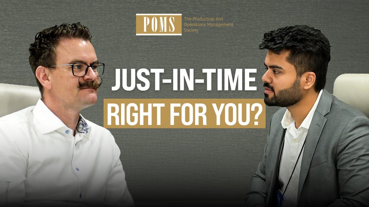 Just-In-Time: Right For You? | Tor Netland | Production and Operations Management Society