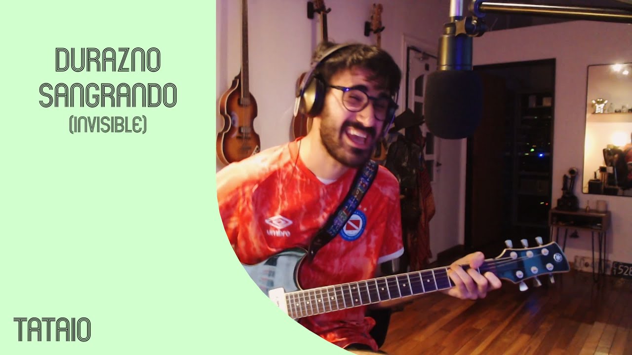 Durazno Sangrando - Invisible (Cover de Tataio) #spinetta #rocknacional