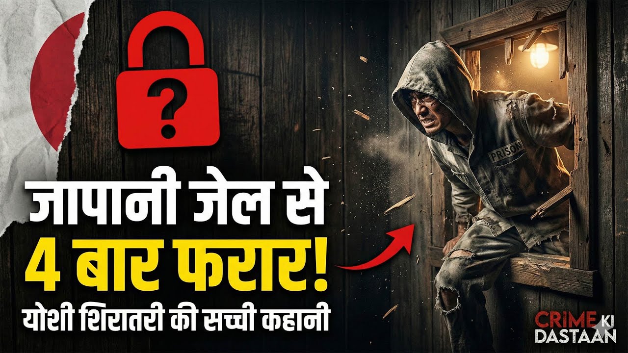 $10 Million Japanese Escape Mystery 🔐 | Yoshi Shiratori True Crime Story in Hindi