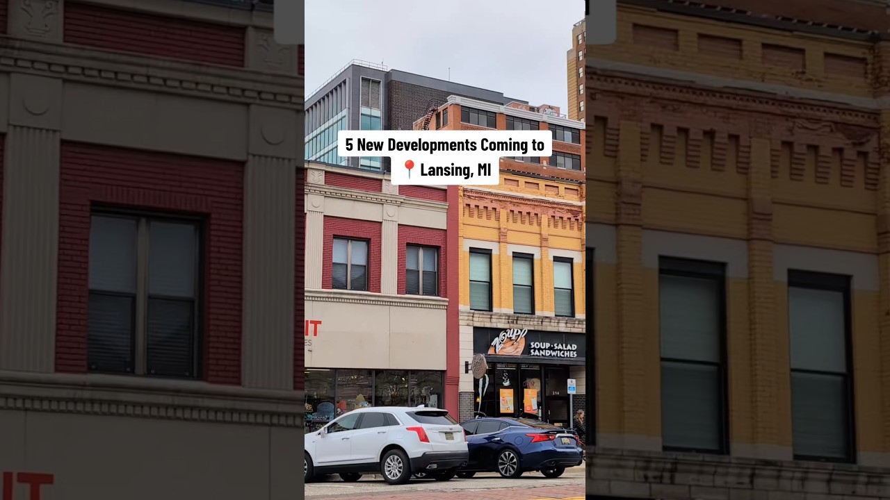 Coming soon to Lansing, MI! 5 upcoming developments to look forward to 😍