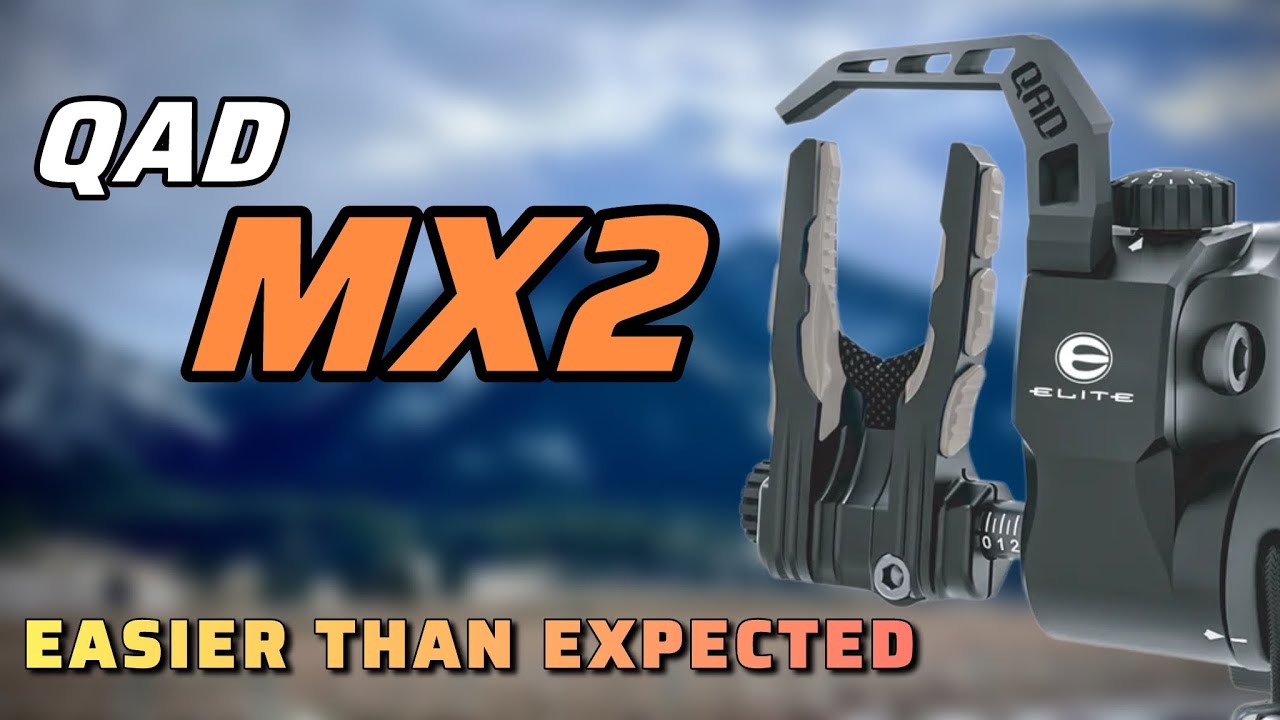 Установка подставки QAD MX2 Ultra Rest