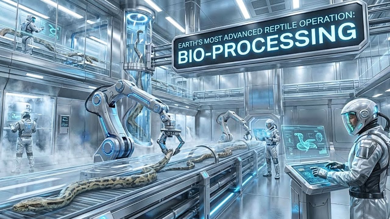 Inside a Futuristic Snake 