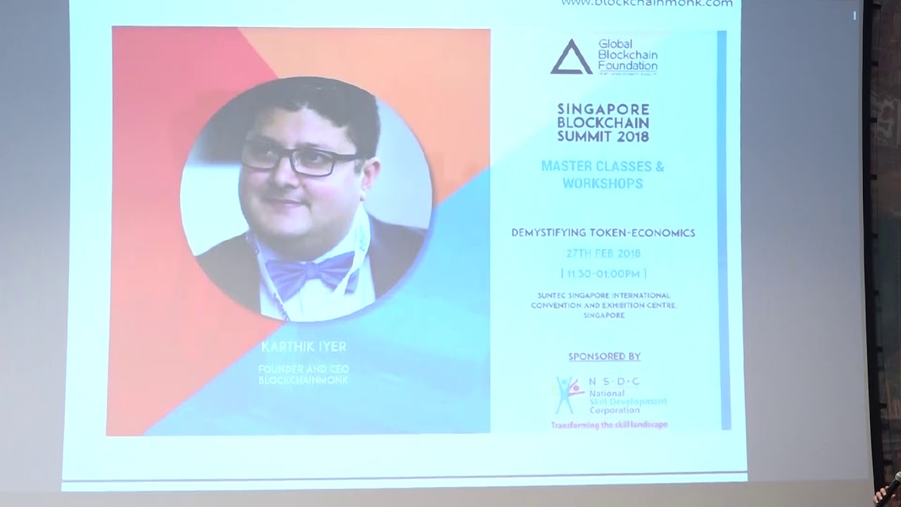 Tokenomics Master Class with Karthik Iyer (Part 1/3)
