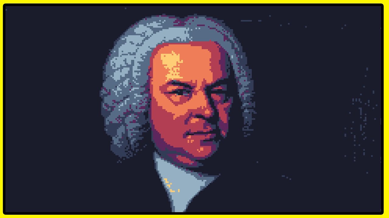 Bach - Toccata and Fugue in D Minor - 16-Bit Remix Synthesizer