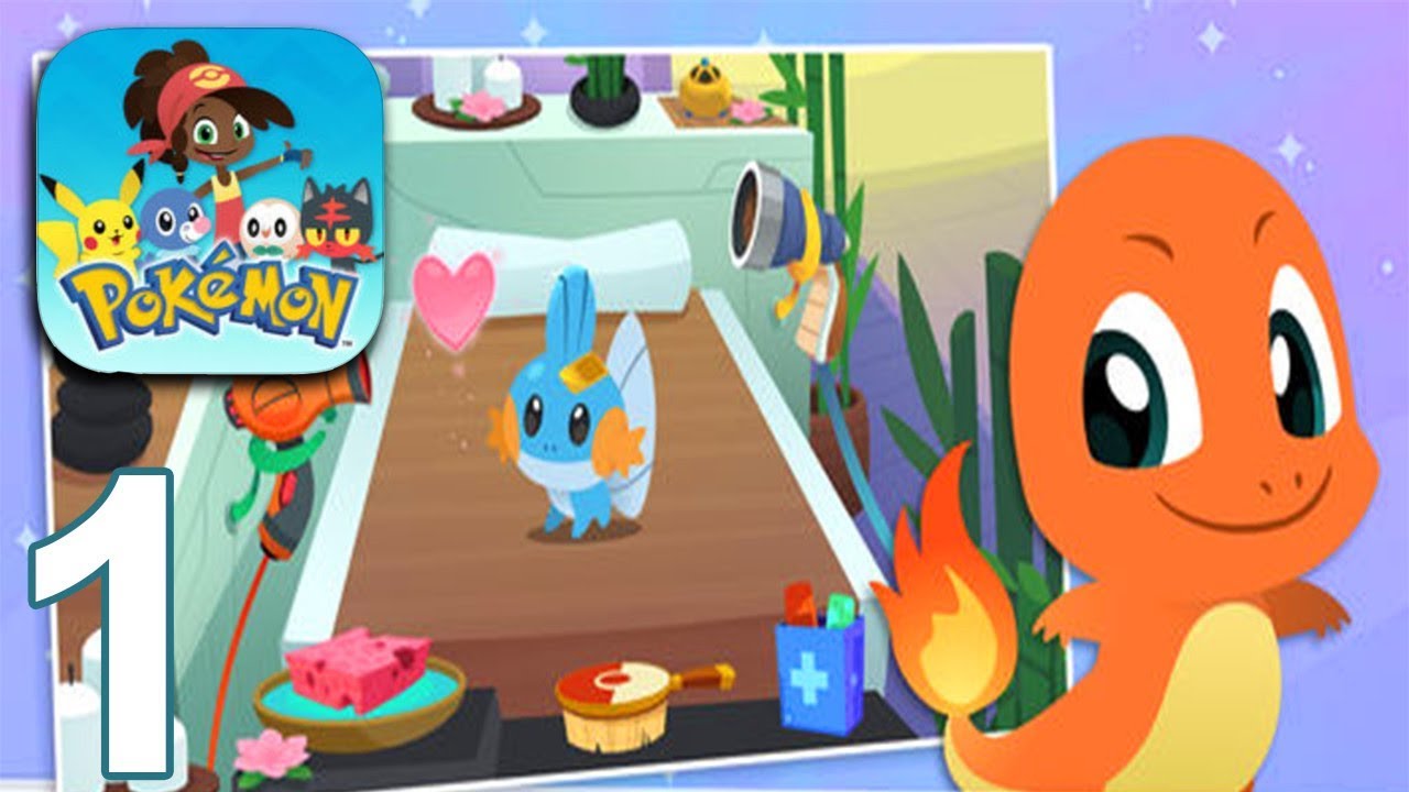 POKEMON PLAYHOUSE Gameplay Part 1 - ALL Pokemon & Activities (iOS Android)