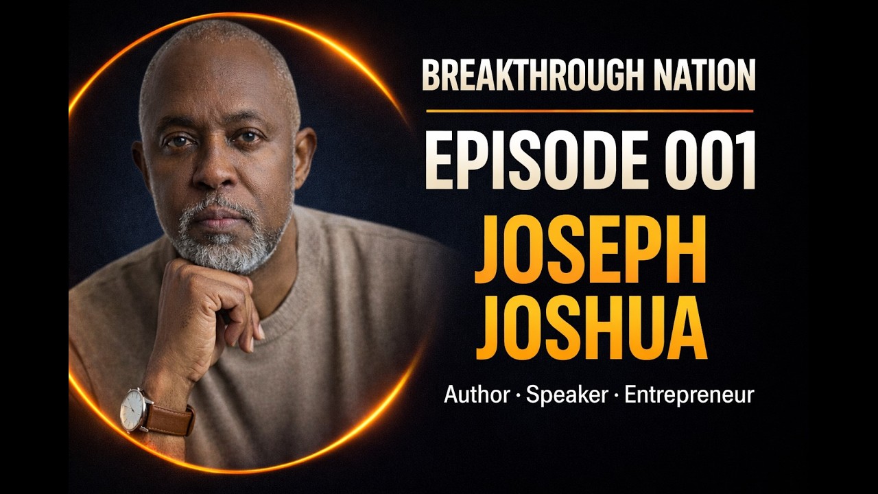 Guest: Joseph Joshua — Author | Speaker | Entrepreneur