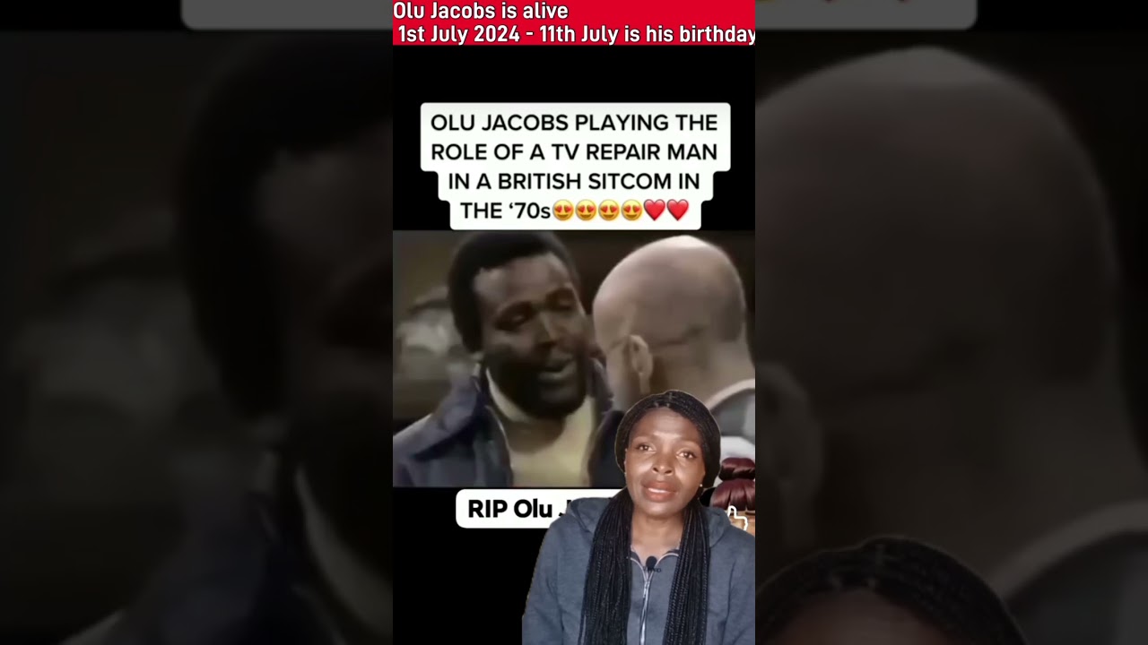 Olu Jacobs Is Alive - He Will Live Long #nollywoodactor #trendingnews #olujacobs #youtubeshorts