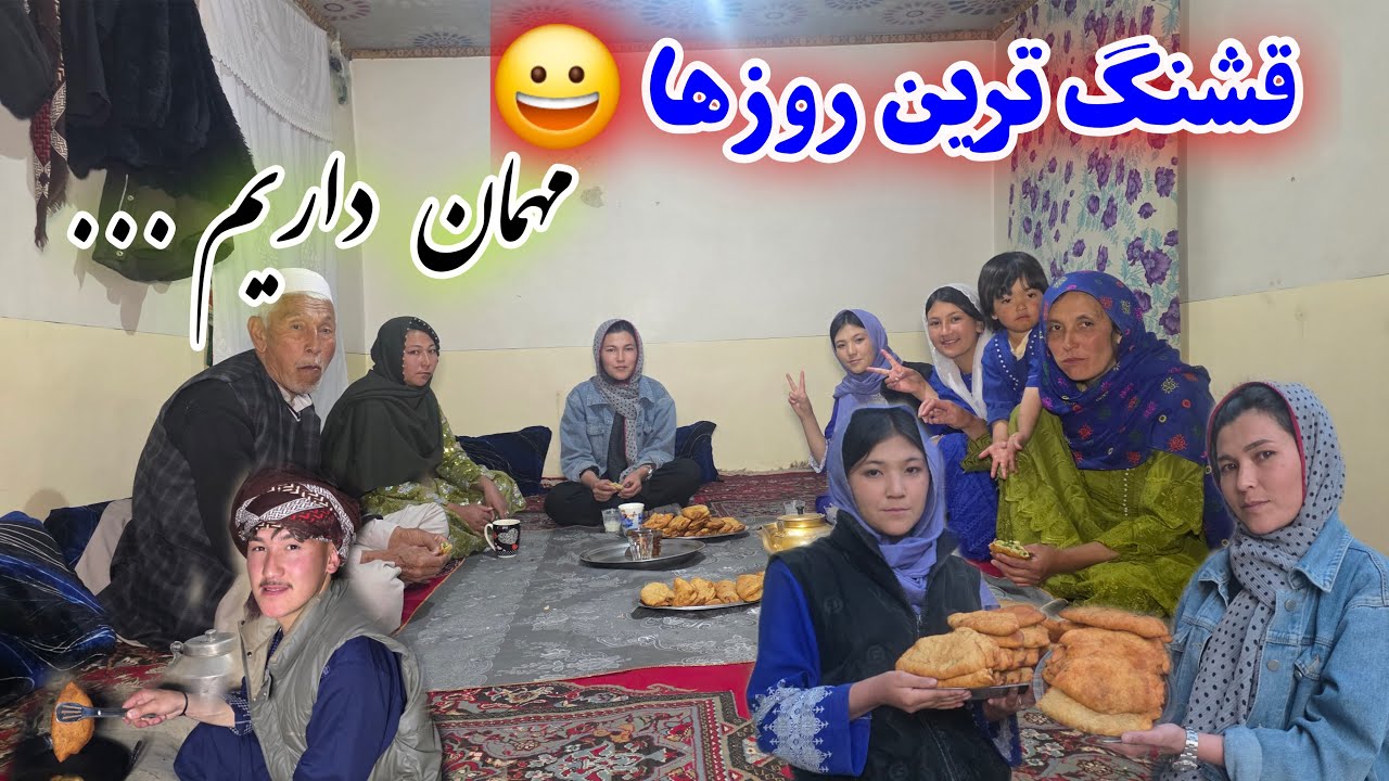 افطاری خوشمزه به سبک روستا با بولانی‌های دیگی 🥟🏕😋	