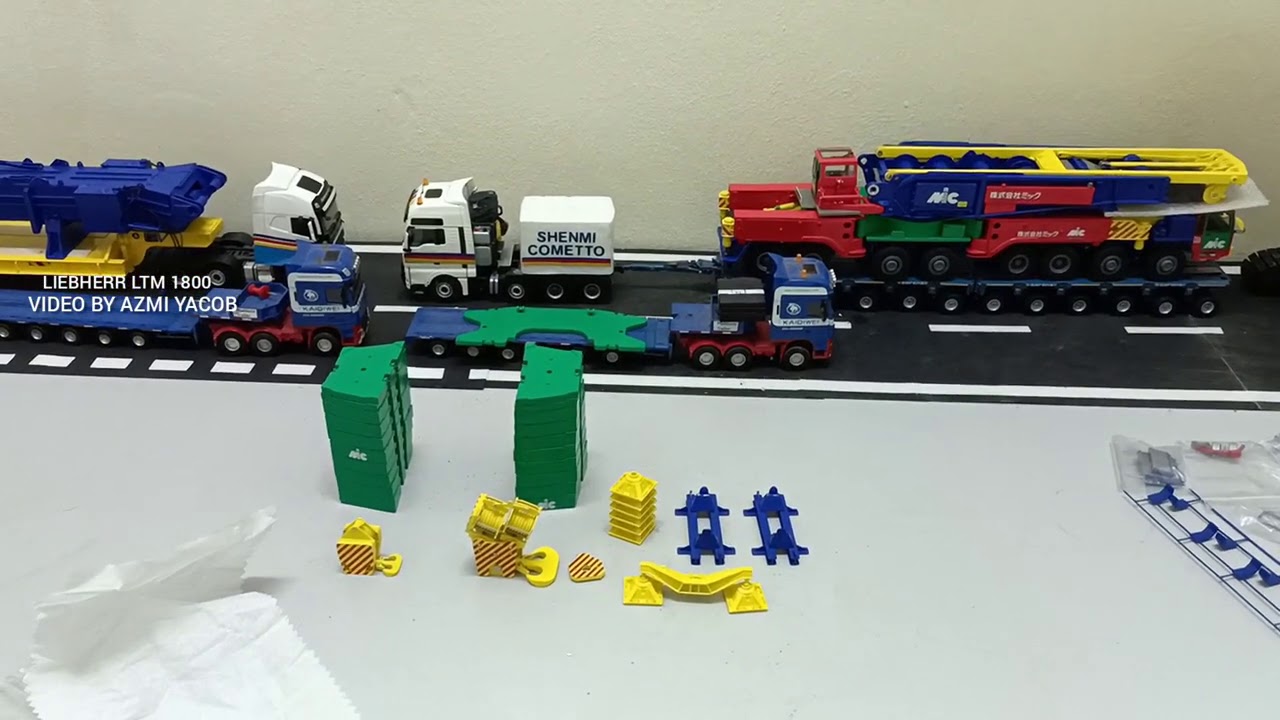 Part 2 - ycc models mobile crane LIEBHERR LTM 1800