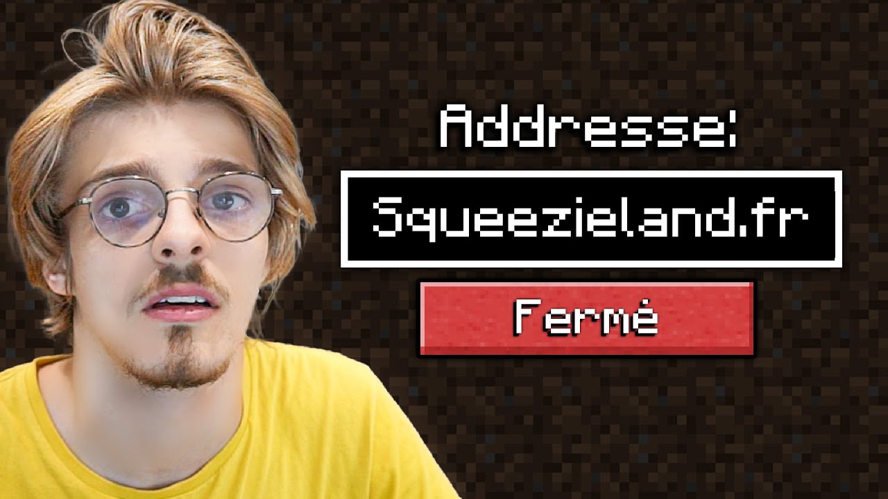 Qu'est devenu Squeezieland ?