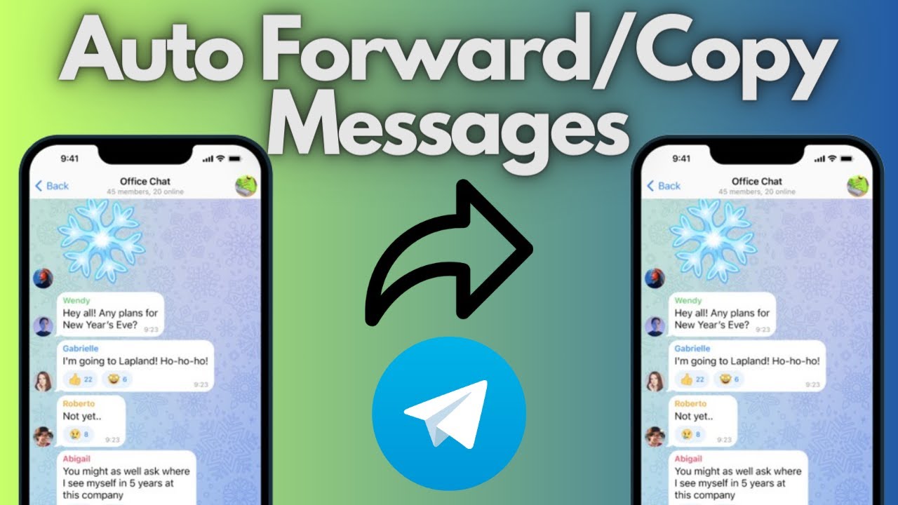 Как автоматически пересылать или копировать сообщения группы/канала Telegram