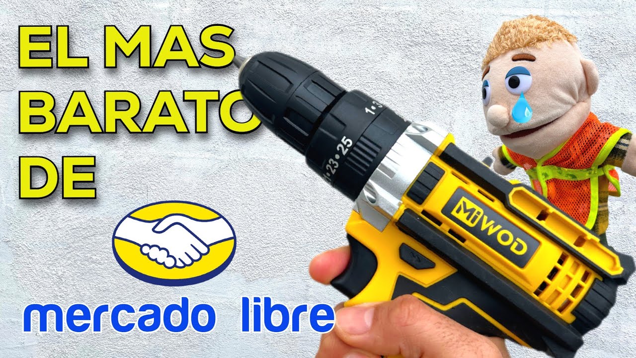 Compramos el Taladro mas Barato de Mercado Libre - Que Pasara ?