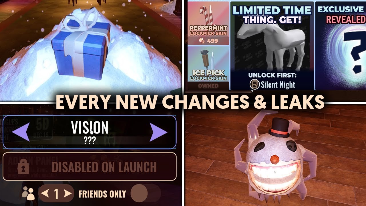 DOORS : Every New Change & Leaks in New Christmas Batch Update 2025 [ROBLOX]