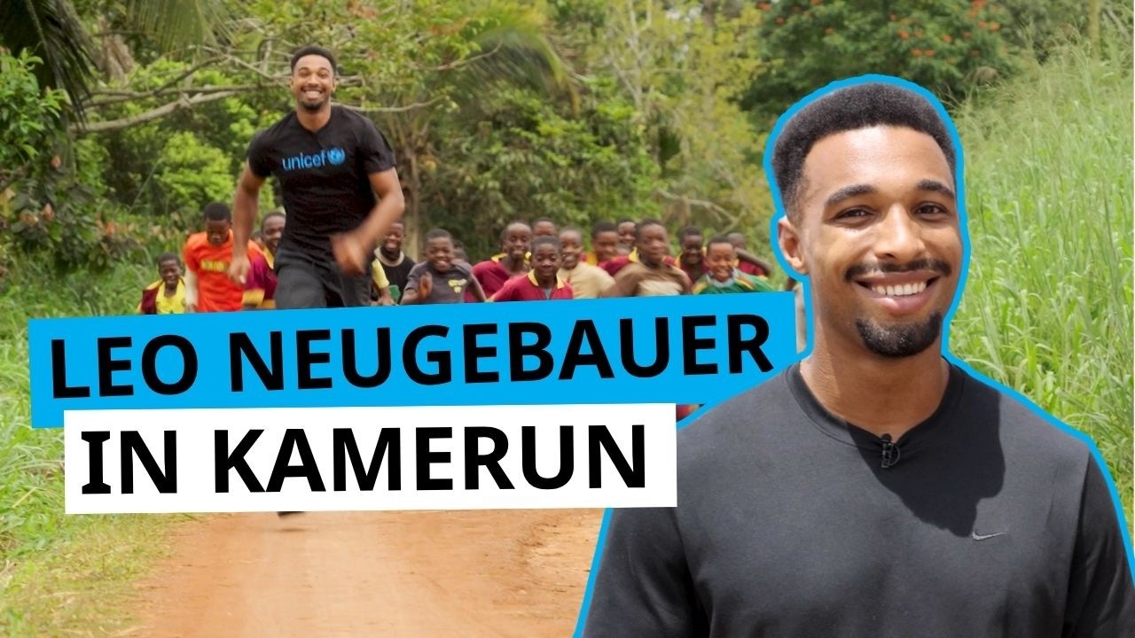 Leo Neugebauer besucht UNICEF-Projekte in Kamerun