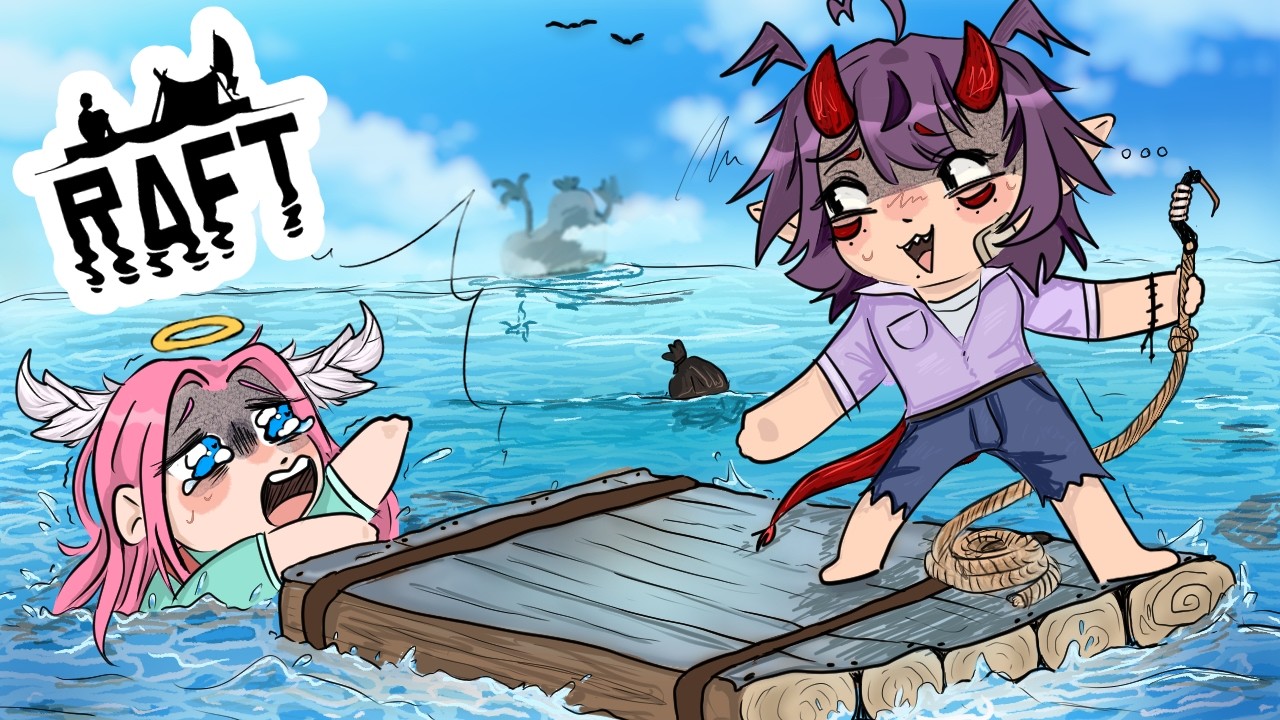 two girls one raft #1