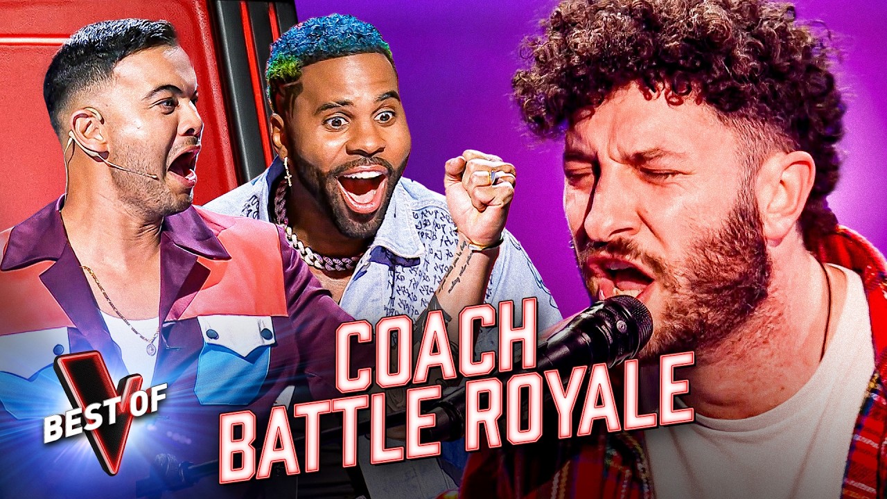 Coaches Battle For Talents With Everything They&rsquo;ve Got in the Blind Auditions of The Voice