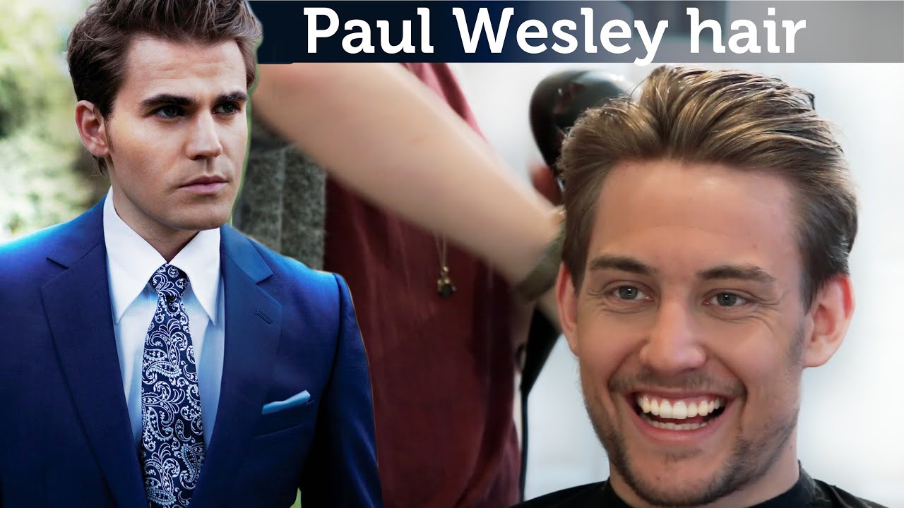 Paul Wesley Hair Tutorial | Awesome Men's Hairstyle | Slikhaar TV is Inspiration for Men