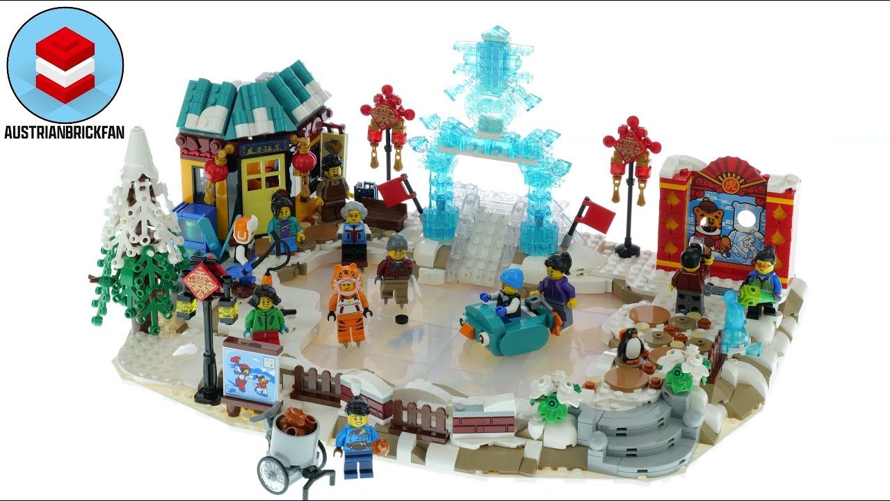 LEGO 80109 Lunar New Year Ice Festival - LEGO Speed Build Review