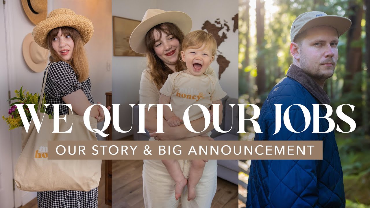 We Quit Our Jobs | our story & big announcement!!