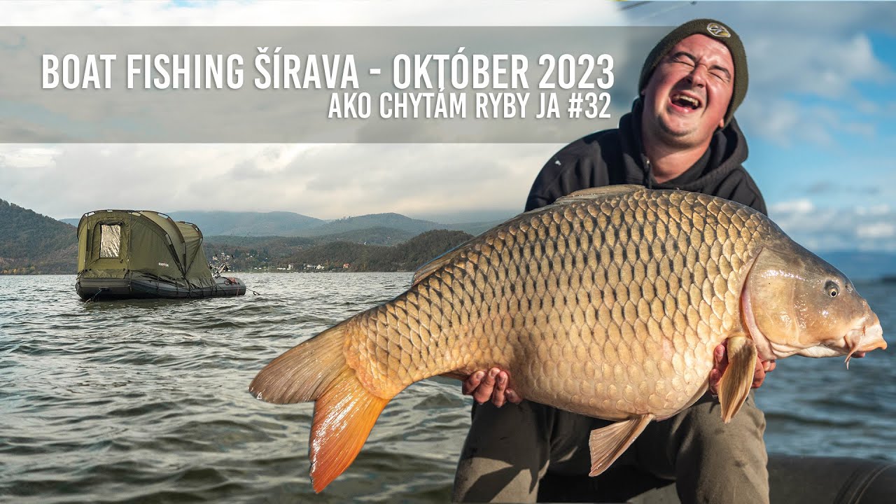 Zemplínska Šírava Boat Fishing Október 2023 Lov Kapra | Ako Chytám Ryby Ja #32