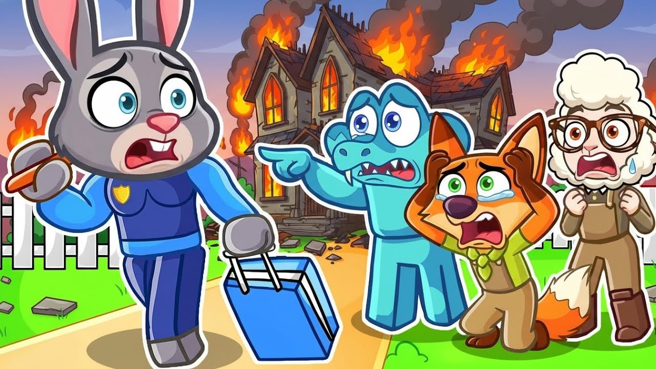 ¡Judy CAMBIA DE CASA en Roblox! (Zootoopia 2)