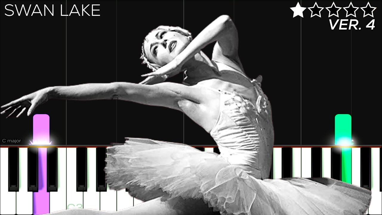 Tchaikovsky – Swan Lake | EASY Piano Tutorial