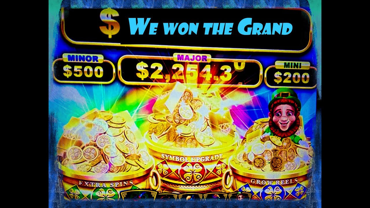 WE WON THE GRAND ON SHAMROCK FORTUNES🤑🤑