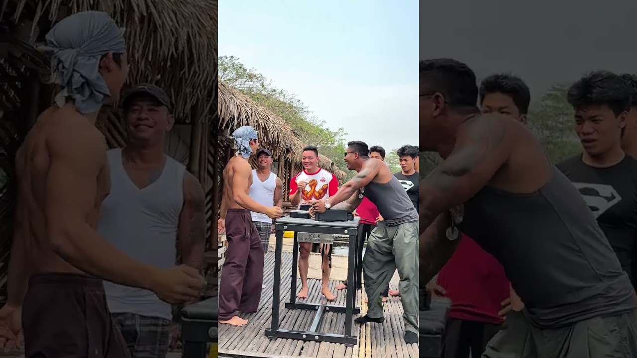 Bodybuilder Vs Armwrestler #armwrestling #gym #challenge #sports 